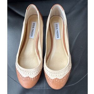 Steve Madden Retro‎ Y2K Two Tone Flats